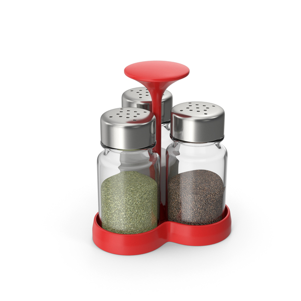 Red Pepper Shaker Set PNG & PSD Images