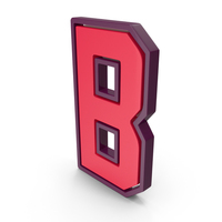 Red Letter B PNG & PSD Images