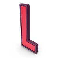 Red letter L PNG & PSD Images