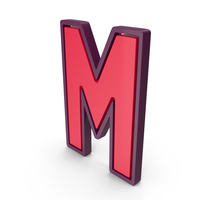 Red Letter M PNG & PSD Images