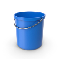 Blue Bucket PNG & PSD Images