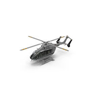 Light Utility Helicopter Eurocopter EC145 PNG & PSD Images