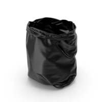 Open Black Rubbish Bag Small PNG & PSD Images