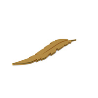 Gold Leaf Symbol PNG & PSD Images