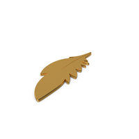 Gold Leaf Symbol PNG & PSD Images