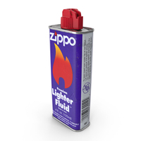 Used Zippo Lighter Fluid 125ml - 1996 PNG & PSD Images