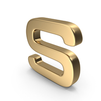 Gold Letter S PNG & PSD Images