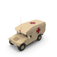 Ambulance Car HMMWV m997 Desert PNG & PSD Images