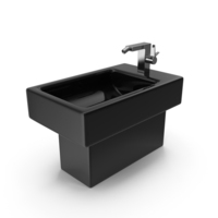 Black Modern Bidet PNG & PSD Images