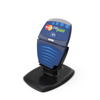 Contactless Credit Card Reader And Stand PNG & PSD Images
