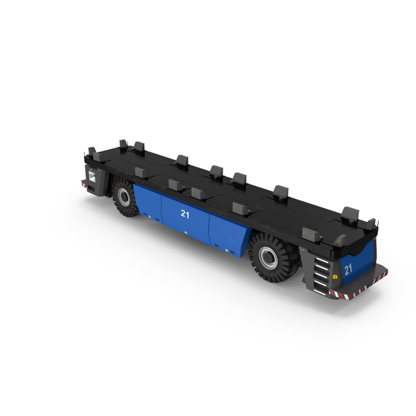 Electric AGV Trailer PNG & PSD Images