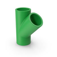 Green Water Plastic Tee Pipe PNG & PSD Images