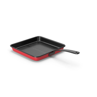 Red Grill Pan PNG & PSD Images