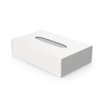 White Face Tissue Box PNG & PSD Images