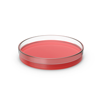 Petri Dish With Red Liquid PNG & PSD Images