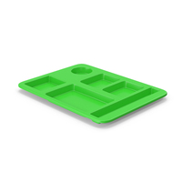Green Lunch Food Tray PNG & PSD Images