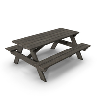 Picnic Table - Old PNG & PSD Images