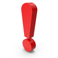 Red Exclamation Mark PNG & PSD Images