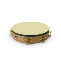 Wooden Tambourine PNG & PSD Images
