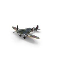 Royal Air Force Fighter Supermarine Spitfire LF Mk IX PNG & PSD Images