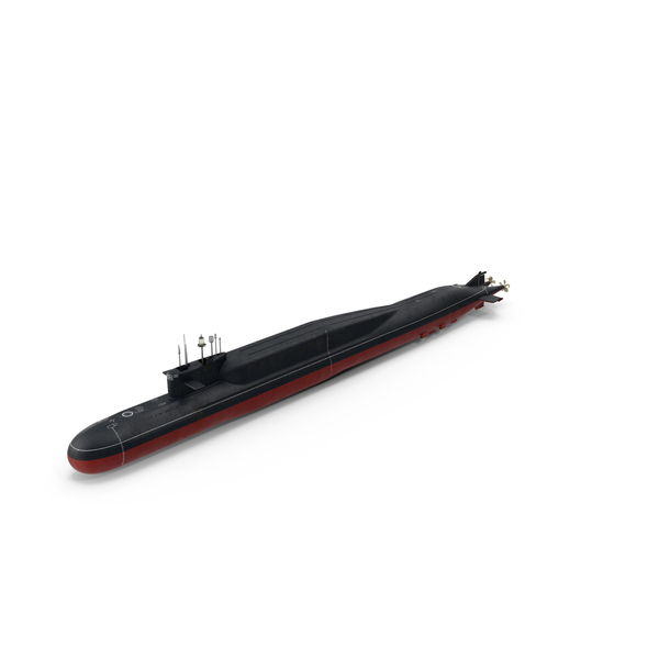 Russian Nuclear Strategic Submarine Delta IV Class PNG & PSD Images