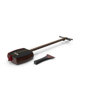 Shamisen Black PNG & PSD Images