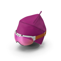 Ski Cap with Goggles PNG & PSD Images