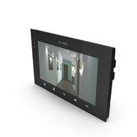 Slinex Video Intercom SQ-07MT Black PNG & PSD Images