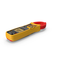 Clamp Digital Wattmeter CEM Yellow PNG & PSD Images