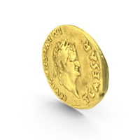Aureus Roman Empire Gold Coin PNG & PSD Images