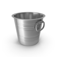 Stainless Steel Bucket PNG & PSD Images
