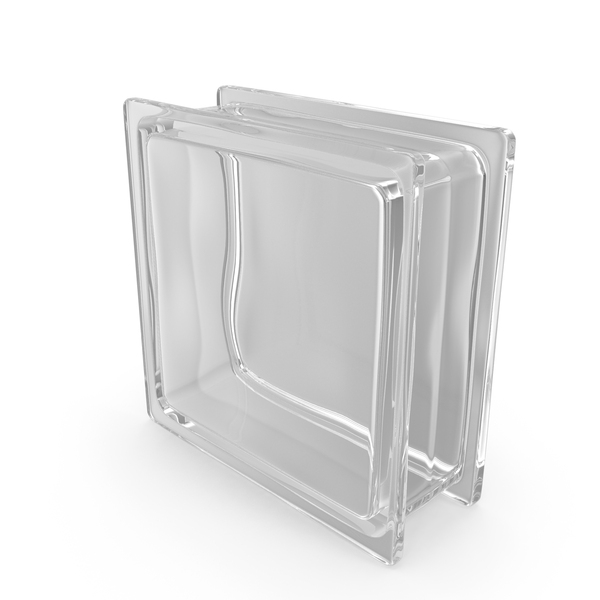 Clear Square Glass Block PNG & PSD Images