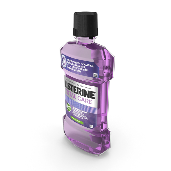 Listerine Total Care Anticavity Fluoride Mouthwash 250ml PNG & PSD Images