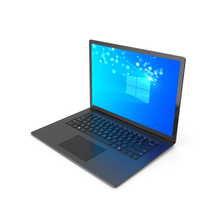 Microsoft Surface Laptop 15 Inch Matte Black PNG & PSD Images