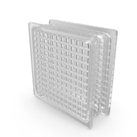 Quadra Glass Block PNG & PSD Images