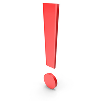Red Exclamation Mark PNG & PSD Images