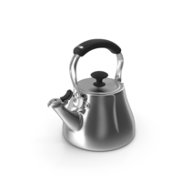 Stainless Steel Teapot PNG & PSD Images
