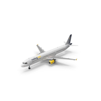 空中客车A321 Vueling Airlines PNG和PSD图像