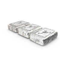 Bricks of Cocaine Wrapped in Foil PNG & PSD Images