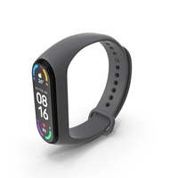 Fitness Whristband Grey PNG & PSD Images