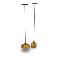 Brass Pendant Lamps PNG & PSD Images