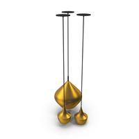 Brass Pendant Lamps PNG & PSD Images