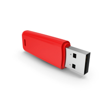 Red Flash Drive PNG & PSD Images