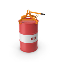Vertical Drum Lifting Tongs with Barrel PNG & PSD Images