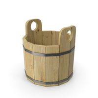 Wooden Bucket PNG & PSD Images