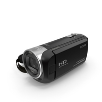 全高清摄录机Sony HDR CX240 PNG和PSD图像