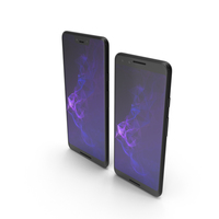 Google Pixel 3 and Pixel 3XL Smartphone Black PNG & PSD Images
