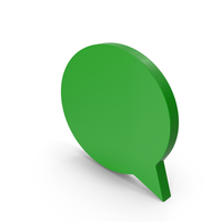 Green Speech Bubble PNG & PSD Images