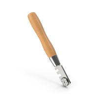 Glass Cutter With Wooden Handle PNG & PSD Images
