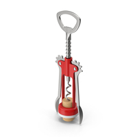 Corkscrew With Cork PNG & PSD Images